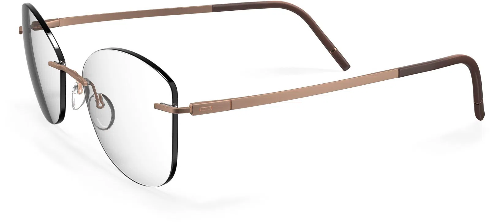Silhouette The Dawn Demo Rimless 5573 Eyeglasses - view 88